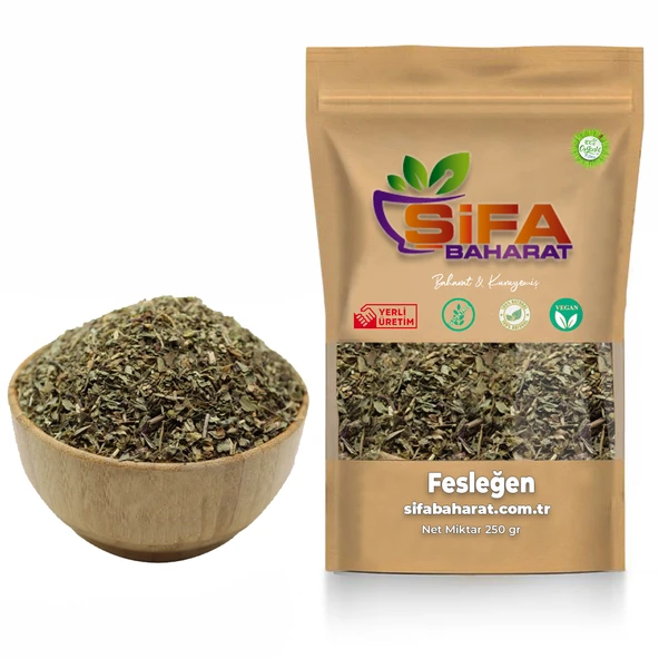Şifa Baharat Fesleğen Yaprağı 250 gr ürün görseli 1