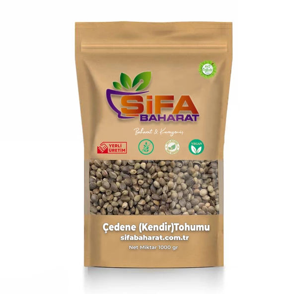 Şifa Baharat Çedene (Kendir)Tohumu 1000 gr