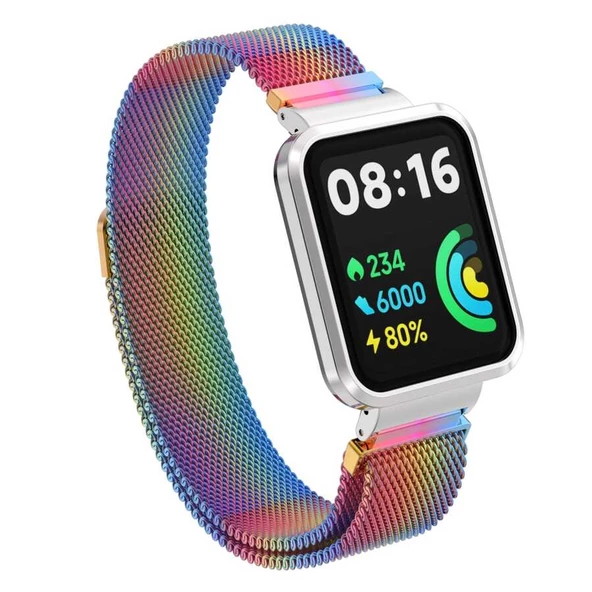 Xiaomi Redmi Watch 2 Lite Zore KRD-58 Metal Kordon - 12