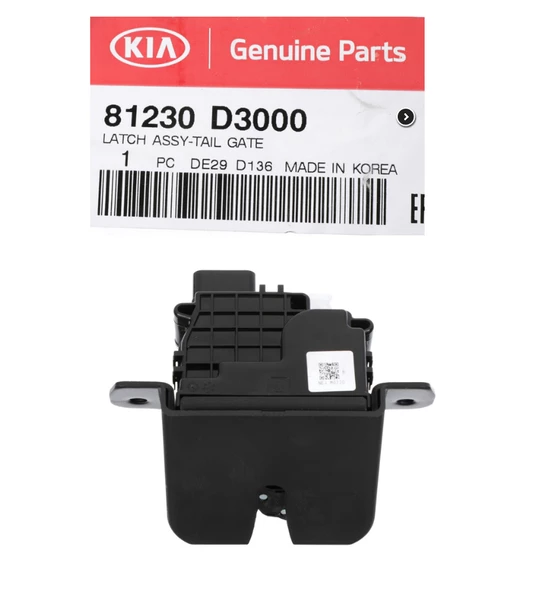 Kia Sportage 2016-21 Arka Bagaj Kilidi Orjinal,81230D3000