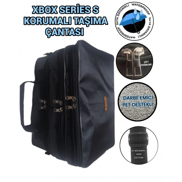 SEVBAGS XBOX SERİES-S KORUMALI TAŞIMA ÇANTASI