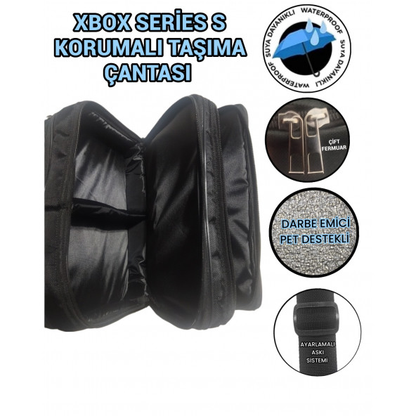 SEVBAGS XBOX SERİES-S KORUMALI TAŞIMA ÇANTASI - 3