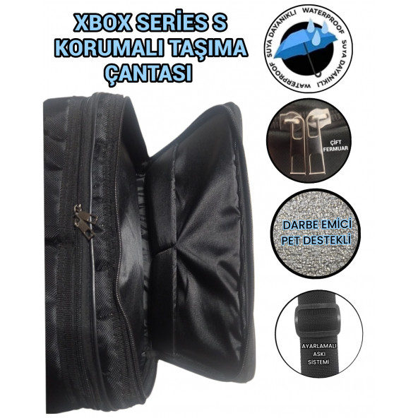 SEVBAGS XBOX SERİES-S KORUMALI TAŞIMA ÇANTASI - 4