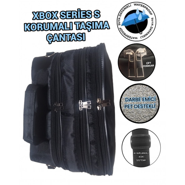 SEVBAGS XBOX SERİES-S KORUMALI TAŞIMA ÇANTASI - 5