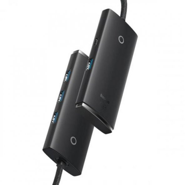 Baseus Usb Çoğaltıcı Hub 1Mt 4in1  Type-c To Usb 3.0 Çevirici USB to 4x USB 3.0 5Gbps Veri Aktarım - 3