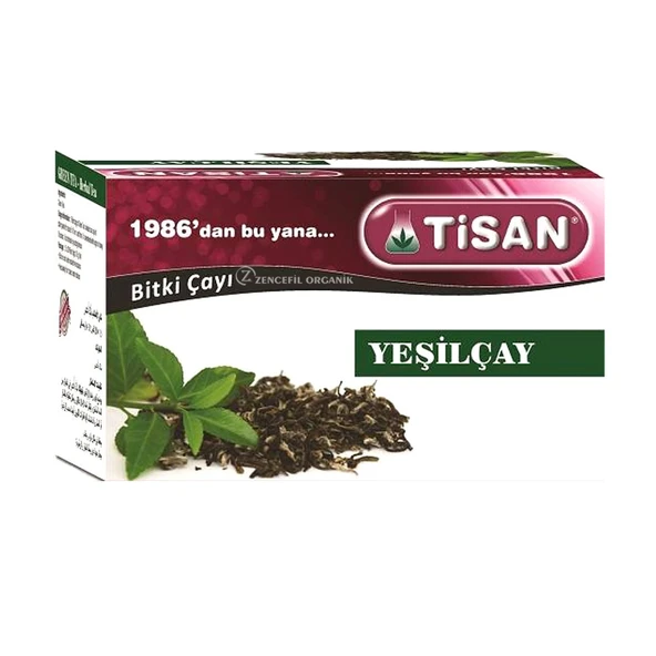 Tisan Yeşil Çay 20 Poşet - Resim 1