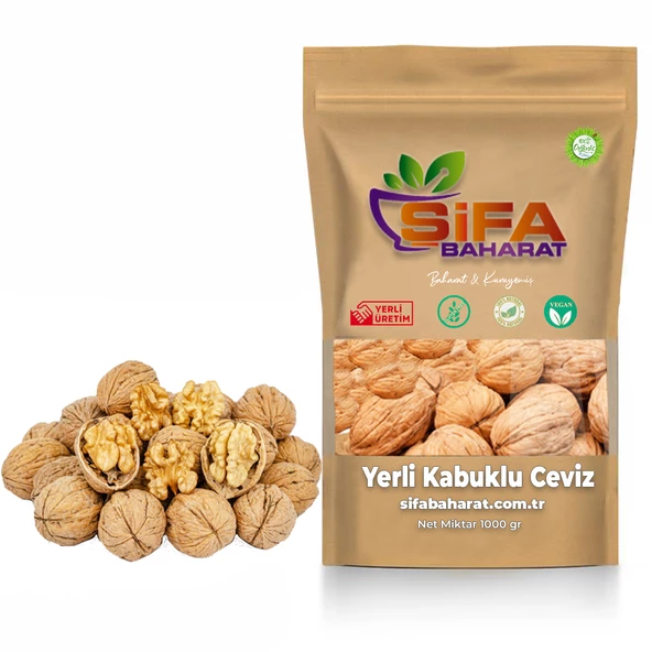 Şifa Baharat Yerli Kabuklu Ceviz 1000 gr