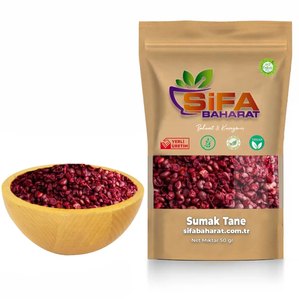 Şifa Baharat Tane Sumak 50 gr - 1