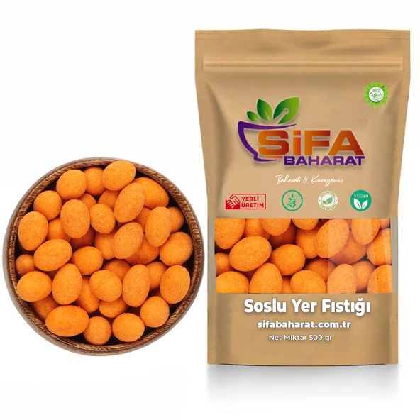 Şifa Baharat Soslu Yer Fıstığı 500 gr ürün görseli