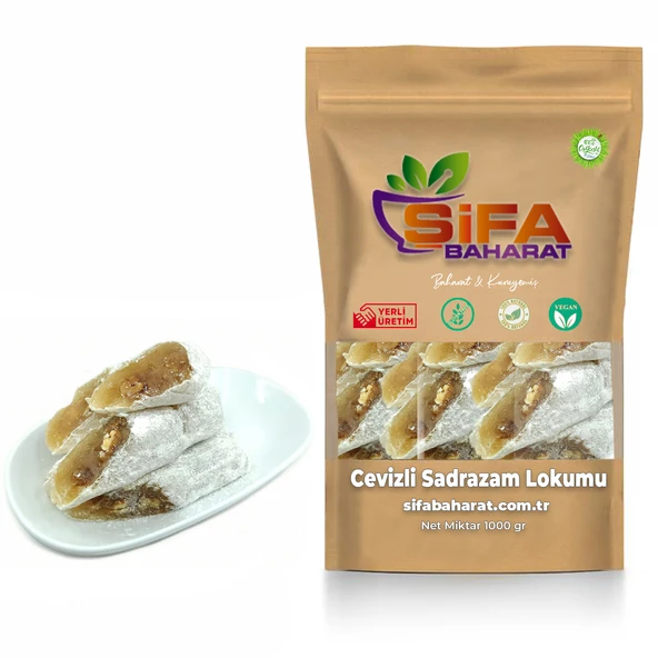 Şifa Baharat Sgs Cevizli-Kaymaklı Sucuk 1000 gr - Resim 3