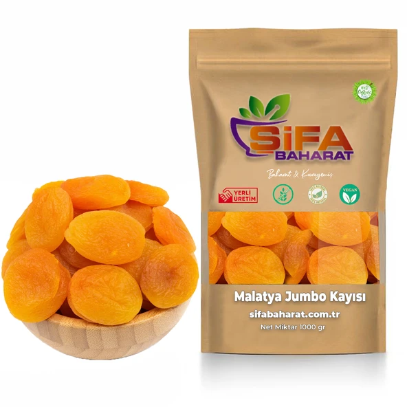 Şifa Baharat Malatya Jumbo kayısı 1000 gr - 1