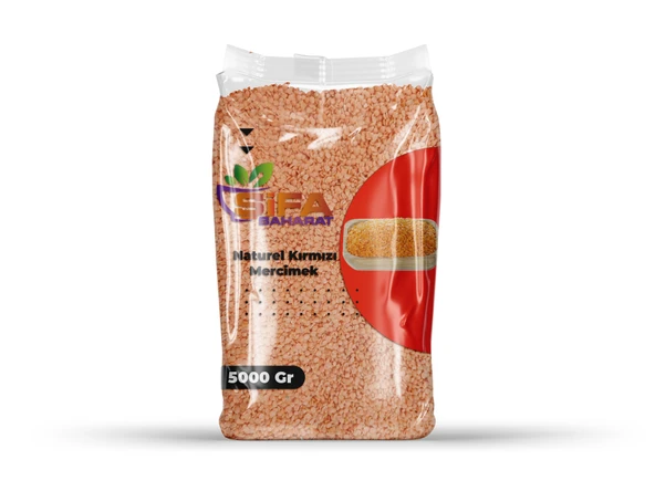 Şifa Baharat Mercimek Kırmızı Naturel 5000 gr ürün görseli 1