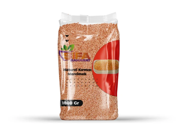 Şifa Baharat Mercimek Kırmızı Naturel 1000 gr ürün görseli 1