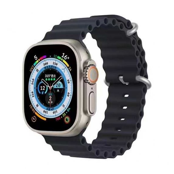 Apple Watch 7 45mm Zore KRD-75 Silikon Kordon