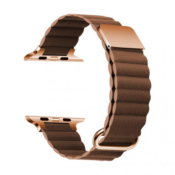 Apple Watch 42mm KRD-78 PU Deri Kordon Strap Kayış - 12