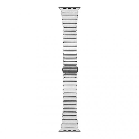 Apple Watch 7 45mm Kordon KRD-79 Metal Strap Kayış - 12