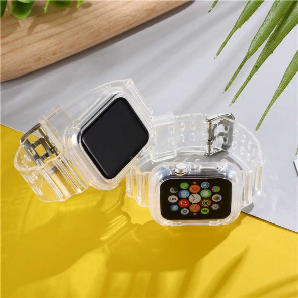 Apple Watch 44mm KRD-27 Silikon Kordon - 9