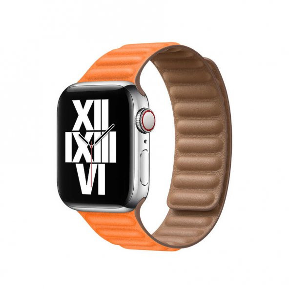 Apple Watch 40mm KRD-34 Deri Kordon - 12