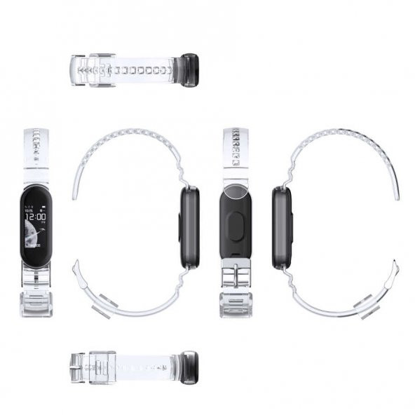 Xiaomi Mi Band 6 KRD-27 Silikon Kordon - 5