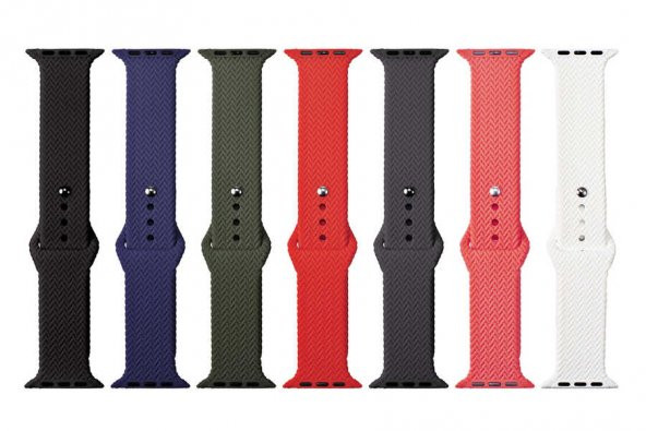 Apple Watch 38mm KRD-37 Silikon Kordon - 2