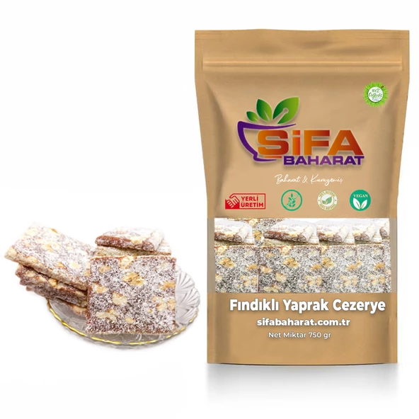 Şifa Baharat Fındıklı Yaprak Cezerye 750 gr