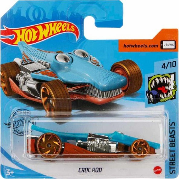 Hot Wheels Tekli Arabalar - Croc Rod - GHF99