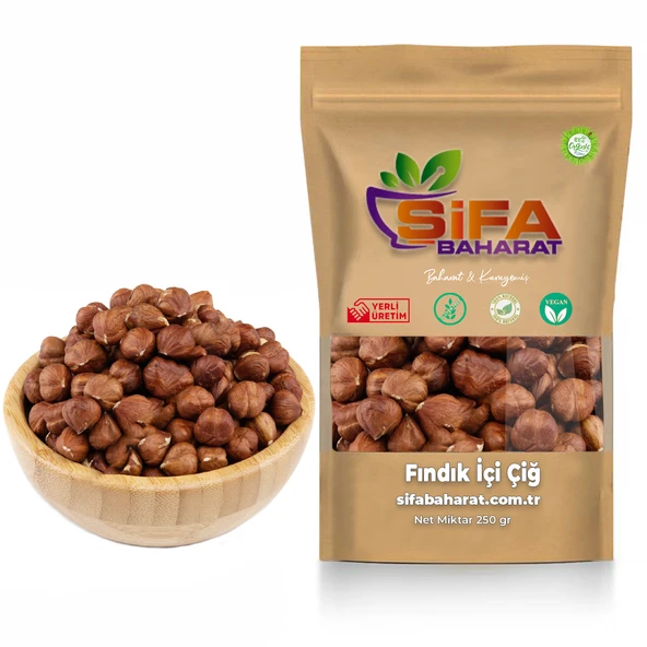 Şifa Baharat Fındık İçi Çiğ 250 gr