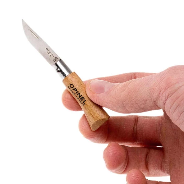 Opinel Inox Kayın Saplı 2 No Paslanmaz Çelik Çakı - 2