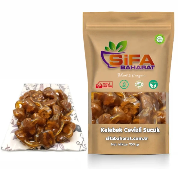 Şifa Baharat Cevizli Köme Kelebek Cevizlibağ 750 gr ürün görseli