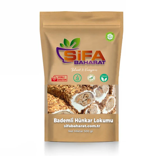 Şifa Baharat Bademli Hünkar Lokumu 500 gr