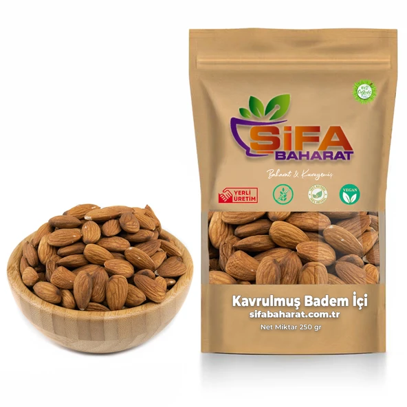 Şifa Baharat Badem İçi Kavrulmuş 250 gr ürün görseli 1