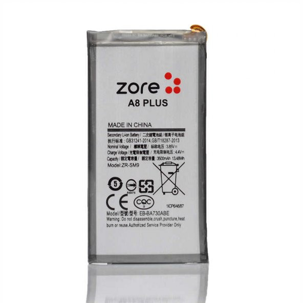 Samsung Galaxy A8 Plus 2018 Zore Tam Orjinal Batarya