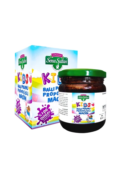 Sena Sultan Kıds Ballı Polenli Propolisli Macun 235 Gr ürün görseli