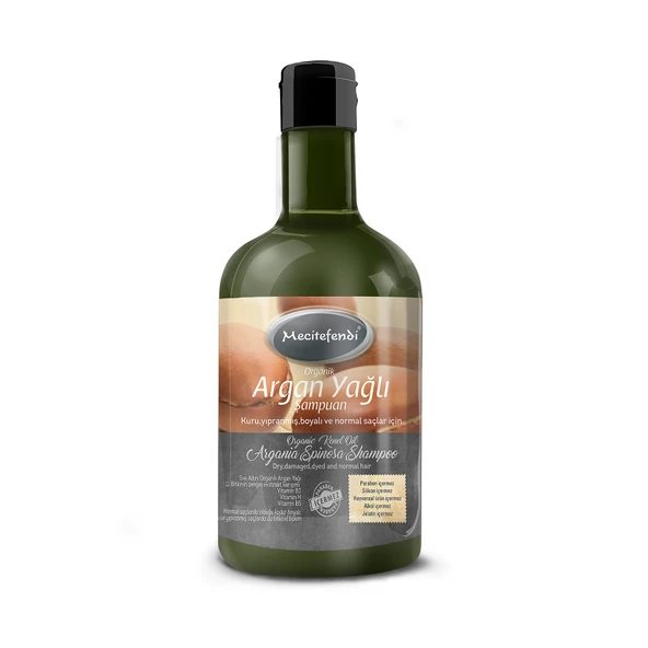 Mecitefendi Organik Argan Yağlı Şampuan 400 Ml