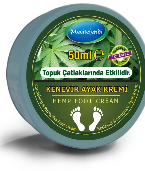 Mecitefendi Kenevir Ayak Bakım Kremi 50 Ml