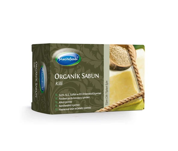 Mecitefendi Doğal Killi Sabun 125 Gr