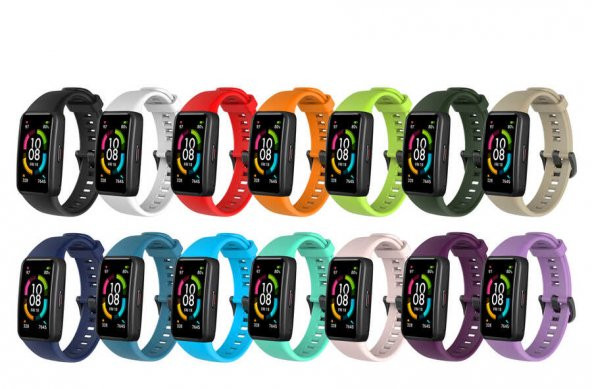 Huawei Band 6 Zore KRD-47 Silikon Kordon - 12