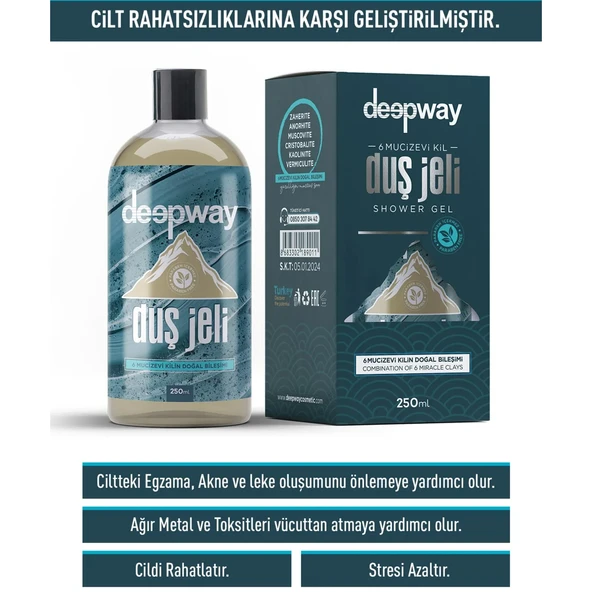 Deepway Duş Jeli 250 Ml