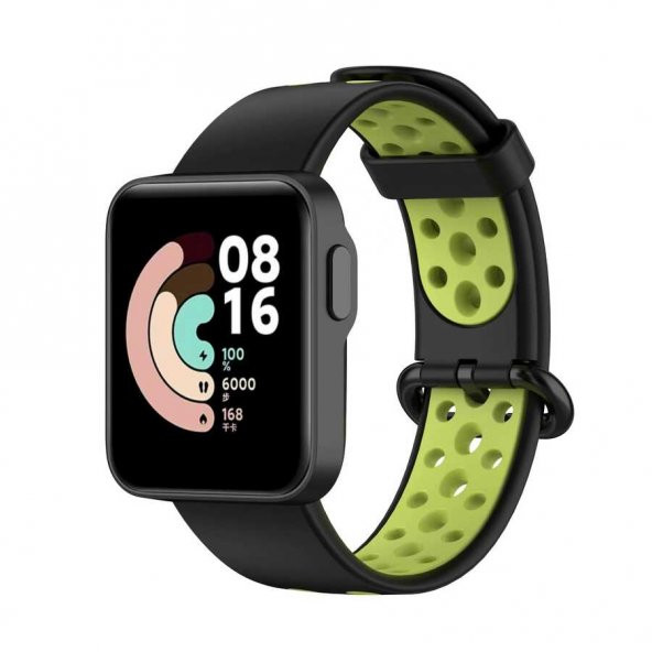 Xiaomi Redmi Watch 2 Lite Delikli Spor Zore KRD-02 Silikon Kordon