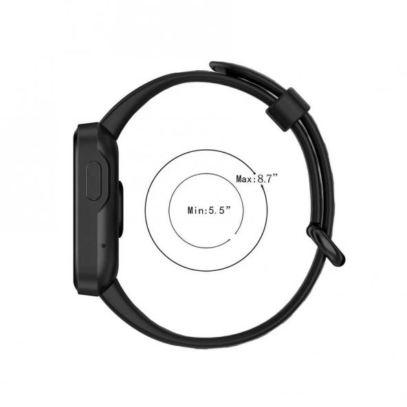 Xiaomi Redmi Watch 2 Lite Delikli Spor Zore KRD-02 Silikon Kordon - 5