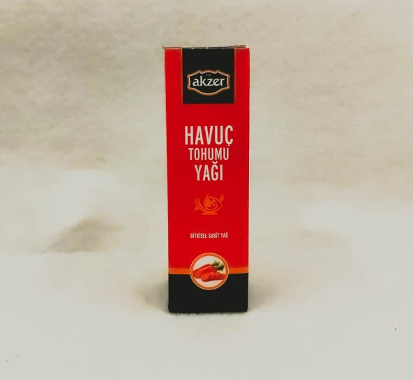 Akzer Havuç Tohumu Yağı 20 Ml