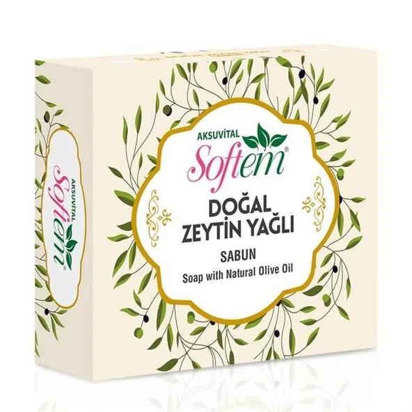 Aksu Vital Softem Doğal Zeytin Yağlı  Sabun 130 Gr ürün görseli
