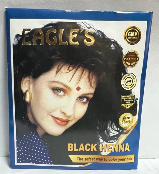 Eagles Hint Kınası Siyah Adet 10 gr ürün görseli 1