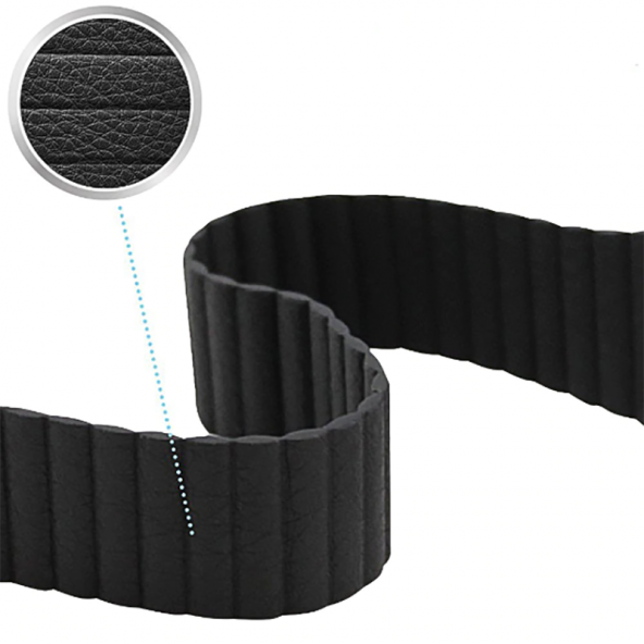 Apple Watch 38mm KRD-09 Deri Lop Kordon - 12