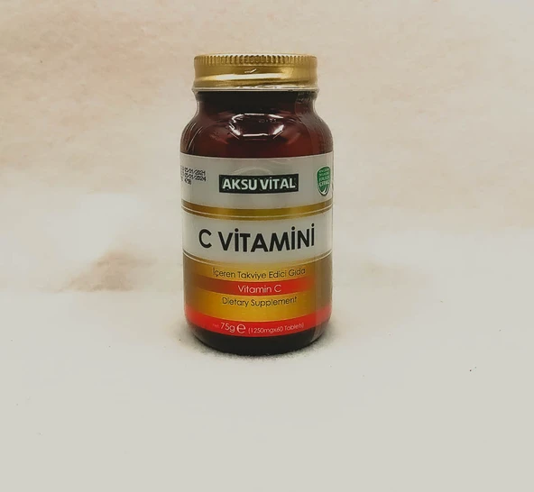 Aksu Vital C Vitamin (1250*60 Tablets)