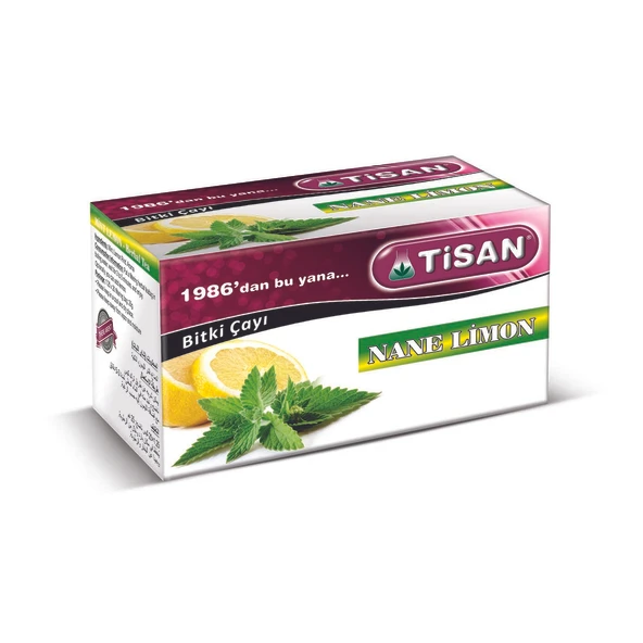 Tisan Nane Limon Çayı 20 Poşet ürün görseli 1