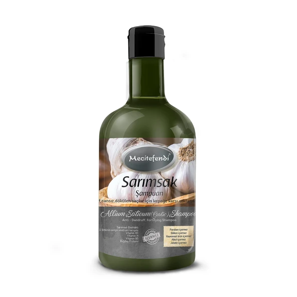 Mecitefendi Organik Sarımsak Şampuan 400 Ml