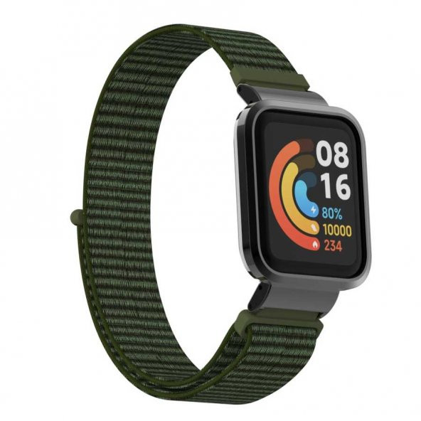 Xiaomi Redmi Watch (Mi Watch Lite) Zore KRD-61 Hasır Kordon - 10