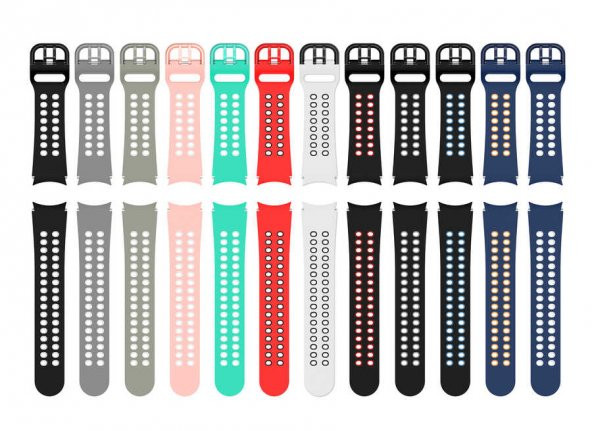 Galaxy Watch 4 Classic 46mm KRD-02 Silikon Kordon - 7