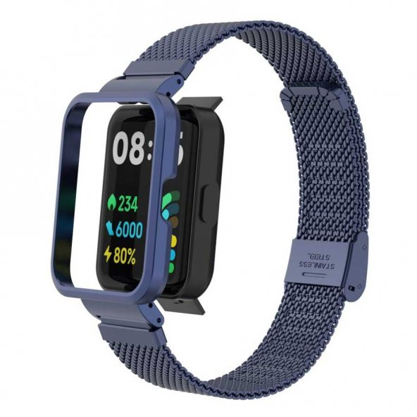 Xiaomi Redmi Watch 2 Lite Zore KRD-66 Metal Kordon - 2